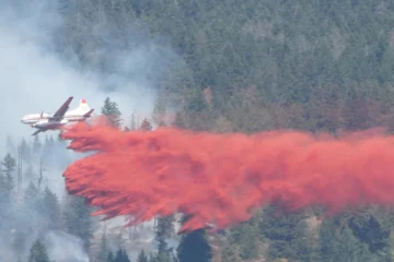 பிரிட்டிஷ் கொலம்பியாவின் இன்னொரு பகுதியில் கட்டுக்குள் நிக்காத காட்டுத்தீ