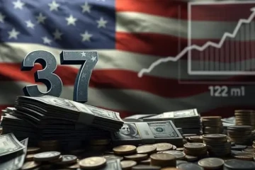 அமெரிக்க திறைசேரி அதிர்ச்சி அறிக்கை ; உச்சத்தைத் தொட்ட கடன் அளவு