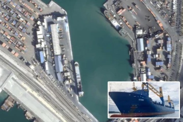 150,000 கிலோ வெடிபொருள்..!ஜேர்மன் கொடியுடன் இஸ்ரேலுக்கு புறப்பட்ட ஆயுத சரக்கு கப்பல்