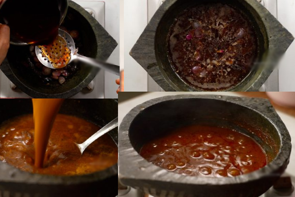 பாரம்பரிய கேரள உள்ளி தீயல் - சூடான வெள்ளை சாதத்திற்கு இந்த ஒரு குழம்பு போதும் | Traditional Style Kerala Ulli Theeyal Recipe Food
