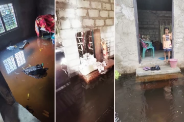 சீரற்ற காலநிலையால் மேல்மாகாணத்தின் பல பகுதிகள் நீரில் மூழ்கின(Photos)