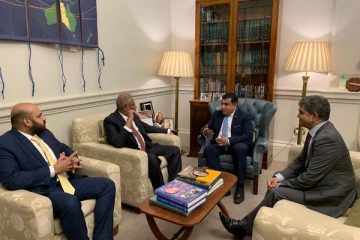 பிரித்தானிய மாநில வெளிவிவகார பொதுநலவாய மற்றும் அபிவிருத்தி விவகார அமைச்சரை சந்தித்து பேசிய கூட்டமைப்பு.