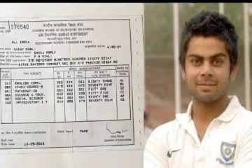 10-ம் வகுப்பு தேர்வில் கிரிக்கெட் வீரர் விராட் கோலி எடுத்த மதிப்பெண்கள் எவ்வளவு தெரியுமா?