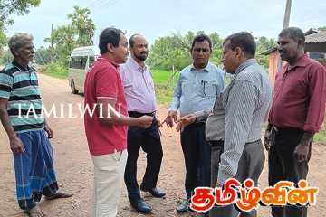 தம்பலகாமம் இடைத்தங்கல் முகாமுக்கு விஜயம் மேற்கொண்ட அமைச்சர்கள் குழு