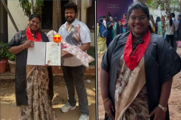 பட்டதாரியான ரோபோ சங்கர் மகள்- குழந்தையுடன் வாங்கிய மகிழ்ச்சி தருணம்