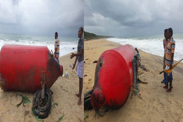 Benda misterius terdampar di pantai: Nelayan kaget (foto)