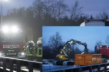 ஜெர்மனியில் கடும் பனிப்பொழிவால் நேர்ந்த விபத்து ; 3 பேர் பலி