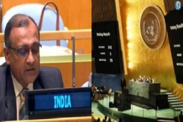 ரஷ்யாவுக்கு எதிராக ஐ.நா. சபையில் தீர்மானம் - வாக்கெடுப்பை புறக்கணித்தது இந்தியா