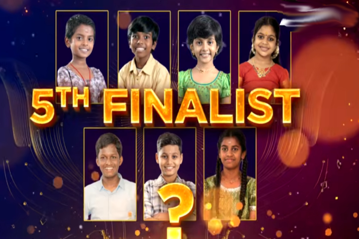 சரிகமப - வில் இறுதிப்போட்டிக்குள் நுழையப்போகும் ஐந்தாவது போட்டியாளர் யார்? | 5Th Contestant Enter The Finals Of Sa Re Ga Ma Pa