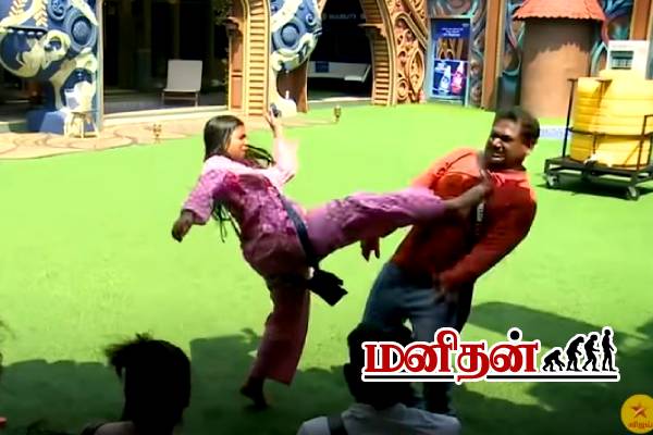 Bigg Boss 9: திவாகரனை எட்டி உதைத்த பார்வதி.. நடிப்பு அரக்கன் பட்டம் கொடுத்தது யாருக்கு? | Bigg Boss 9 Tamil Oct 9Th Promo Parvathi Attack