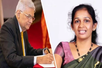 ரணிலின் வெற்றி;  பட்டாசு கொளுத்திய  விஜயகலா மகேஸ்வரன்!