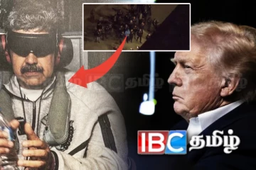 கைவிலங்குடன் அமெரிக்க தளத்தில் கால்பதித்த மதுரோ