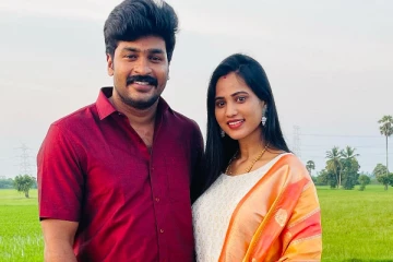 சீரியல் நடிகர் நவீன் மனைவி கண்மணிக்கு நடந்த வளைகாப்பு! - புகைப்படங்கள் இதோ