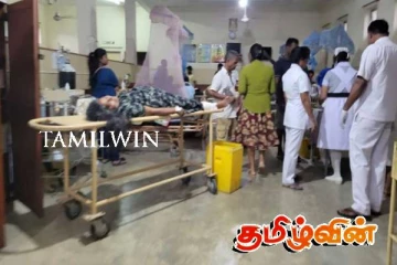 திருமண வீட்டிற்கு சென்று திரும்பியவர்களுக்கு நேர்ந்த விபரீதம்: பலர் வைத்தியசாலையில் அனுமதி