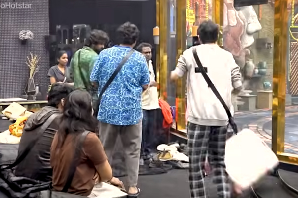 Bigg Boss: பொங்கல் அன்றும் விடாத சண்டை... எட்டி உதைக்கப்பட்ட சூட்கேஸ் | Bigg Boss Diwakar Ramya Fight Kick Suitcase