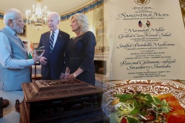 விதவிதமாய்... வித்தியாசமாய்... மோடிக்கு பைடன் கொடுத்த விருந்தில் இடம் பிடித்த உணவு வகை பட்டியல்!