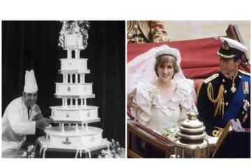 41 ஆண்டுகளுக்கு பிறகு ஏலத்துக்கு வந்த டயானா-சார்லஸ் திருமண கேக்...! - வைரலாகும் புகைப்படம்