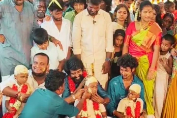 டான்ஸ் ஜோடி டான்ஸ் பஞ்சமி மகன்களுக்கு காதுகுத்து!! சூரி செய்த செயல்..