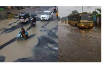 சென்னையில் தொடரும் கனமழை - சாலைகளில் தேங்கும் மழை நீரால் மக்கள் பாதிப்பு