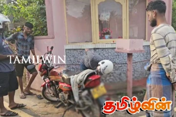 யாழ். வடமராட்சியில் அனாதரவாக காணப்படும் மோட்டார் சைக்கிள்