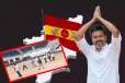 நேரு விளையாட்டு அரங்கில் முதலமைச்சராக பதவி ஏற்பு ; இரு முக்​கிய கோப்​பு​களில் விஜய் முதல் கையெழுத்து