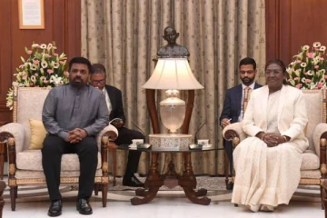 ஜனாதிபதி அநுர குமாரவுக்கு விருந்தளித்த இந்திய ஜனாதிபதி முர்மு!