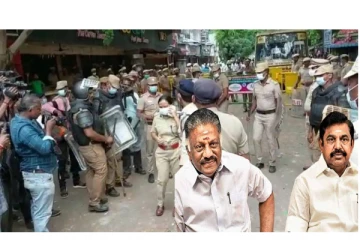 கட்சி அலுவலகம் யாருடையது? அலுவலகத்திற்கு சீல்.. ஓபிஎஸ் இபிஎஸ்சுக்கு வருவாய் துறை நோட்டீஸ்!