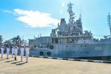 இலங்கைக்கு வருகை தந்துள்ள இந்திய போர்க்கப்பல்