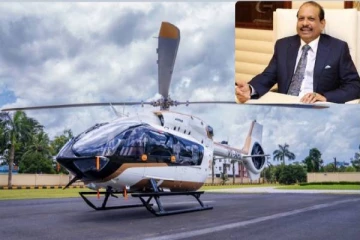 ஒரு ஹெலிகாப்டர் இத்தனை கோடியா? - அசந்து போன கேரள மக்கள்