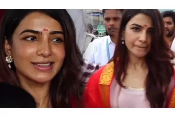 திடீரென திருப்பதி கோவிலில் நடிகைகள் சமந்தா மற்றும் கயாடு லோஹர்.. ரசிகர்கள் உற்சாகம்