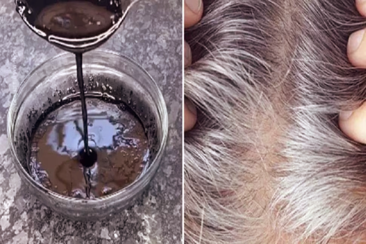 நரைமுடியை நிரந்தரமாக கருப்பாக்க ... இதை ஷாம்பூவுடன் கலந்து போடுங்க! | Turn Gray Hair Black Permanently Mix With Shampoo