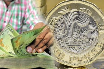 முதல் முறையாக பவுண்டிற்கு நிகரான இலங்கை ரூபாயின் பெறுமதியில் ஏற்பட்ட மாற்றம்