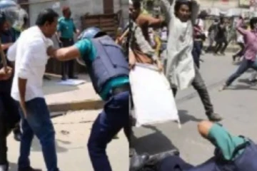 பிரதமர் மோடிக்கு எதிராக வங்கதேசத்தில் போராட்டம்