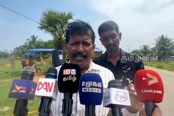 கொக்குத்தொடுவாய் மனித புதைகுழி மூடி மறைக்கப்படுமா என சந்தேகம்: துரைராசா ரவிகரன் | Kokkuthuduwai Human Burialsite Durairasa Ravikaran கொக்குத்தொடுவாய் மனித புதைகுழி மூடி மறைக்கப்படுமா என சந்தேகம்: துரைராசா ரவிகரன் | Kokkuthuduwai Human Burialsite Durairasa Ravikaran