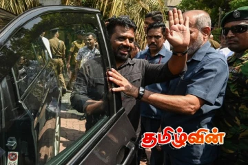 இந்தியா – பாகிஸ்தான் கிரிக்கெட் போட்டி களத்தில் ஜனாதிபதி அநுர