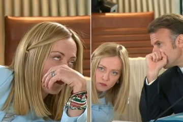 மேக்ரானும் மெலோனியும் ட்ரம்பை கேலி செய்தார்களா? கிசுகிசுக்கும் இணையம்