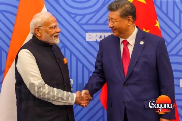 වසර හතකින් පසු මෝදි සහ ෂී ජින් පිං අතර ද්විපාර්ශ්වික සාකච්ඡාක්