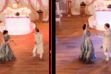 திருமண மேடையில் தந்தையுடன் சேர்ந்து குத்தாட்டம் போட்ட மணமகள் - நெகிழ்ச்சி வீடியோ