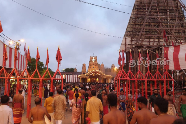 நல்லூர் அலங்கார கந்தனுக்கு இன்று தேர்த்திருவிழா...LIVE | Nallur Kandaswamy Kovil Festival