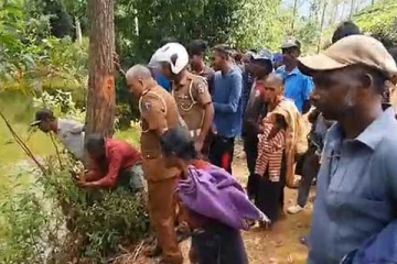 குழந்தையுடன் தெப்பக்குளத்தில் குதித்து உயிர்மாய்த்த இளம் தாய்