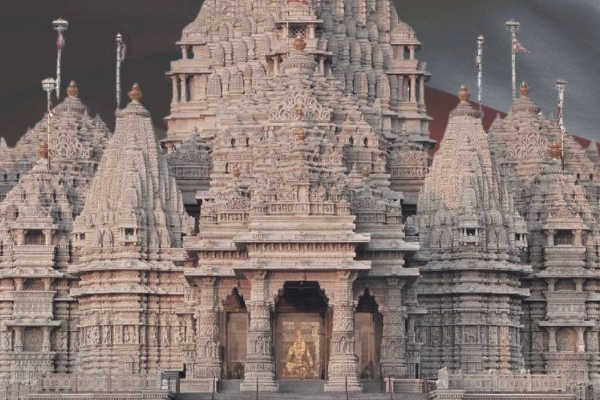 அமெரிக்காவில் இந்து கோவில் மீது மர்ம நபர்கள் தாக்குதல் | Hindu Temple Desecrated In America