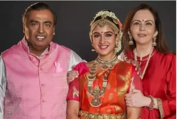 முகேஷ் அம்பானி வருங்கால மருமகளுக்காக ஒன்று கூடிய பிரபலங்கள்! அனில் அம்பானியும் ஆஜர்.. அழகிய புகைப்படங்கள்