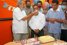 கொரோனா தொற்றுக்குள்ளான வாசுதேவ நாணயக்கார நடத்திய பிறந்தநாள் விருந்தால் சர்ச்சை