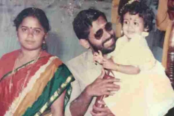 சிறுவயதில் செம கியூட்டாக இருக்கும் இந்த பிரபல நடிகை யார் தெரிகிறதா... பலரின் கனவுக் கன்னி