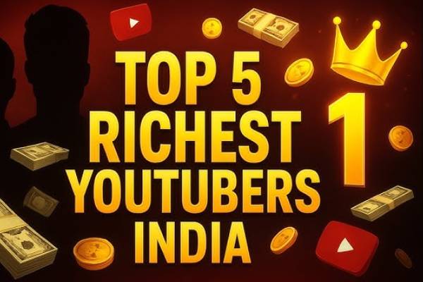 இந்தியாவின் டாப் 5 பணக்கார யூடியூபர்கள்!! யார் யார் தெரியுமா? | Top 5 Richest Youtubers In India No1 Tanmay Bhat
