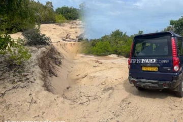 யாழில் சட்டவிரோத மணல் அகழ்வு டிப்பருடன் இரண்டு சந்தேக நபர்கள் கைது
