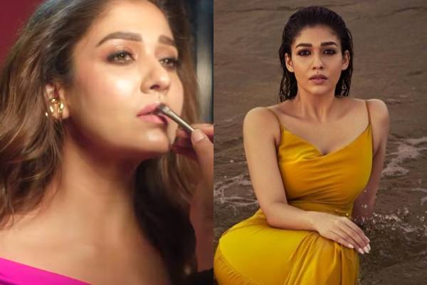 39 வயதில் குறையாத அழகு!! கிளாமர் லுக்கில் மேக்கப் போட்டு உண்மையான முகத்தை காட்டிய நடிகை நயன்தாரா.. | Actress Nayanthara Started Canada 9Skin Video Vral