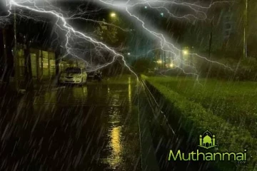 நாட்டின் பல பகுதிகளில் பலத்த மழை