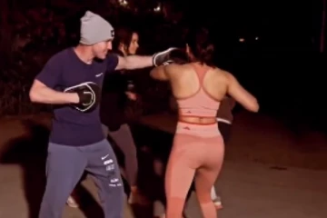 வட இந்தியாவில் பாக்சிங் பயிற்சியில் இருக்கும் சமந்தா.. வெளிவந்த வீடியோ