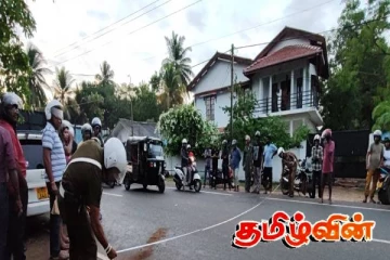 மோட்டார் சைக்கிள் மோதி பெண் ஒருவர் உயிரிழப்பு